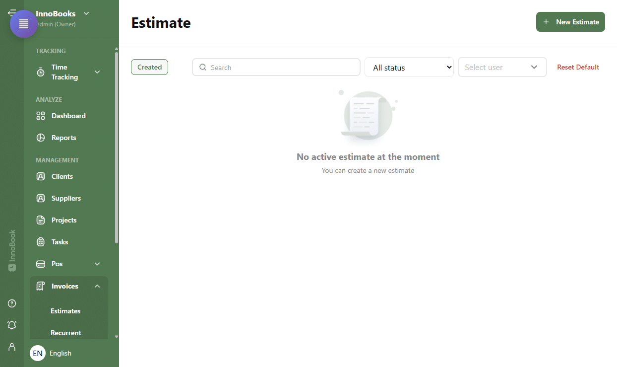 How to create an estimate and get it accepted online