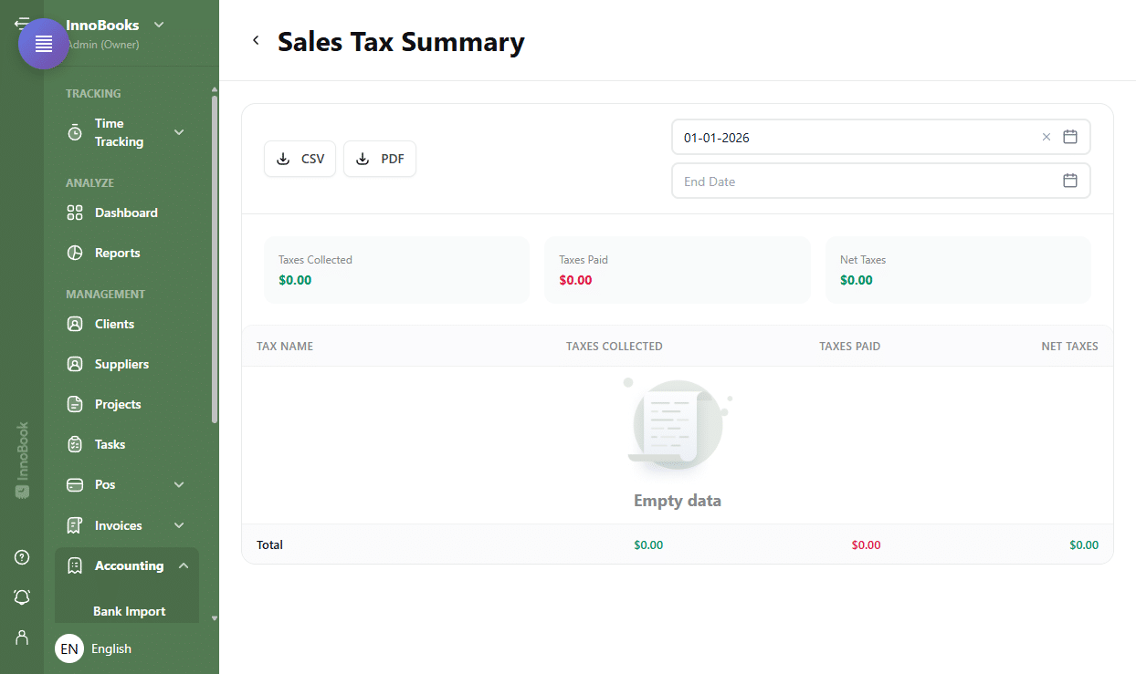 How to produce your sales tax summary (GST/QST return)