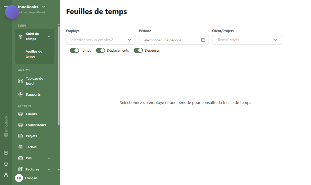 Réviser et exporter les feuilles de temps de votre équipe