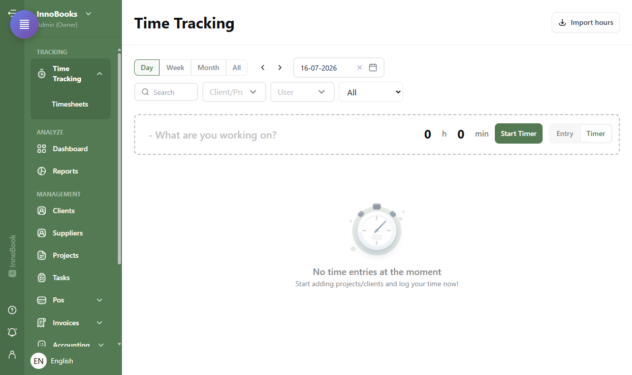 Track your time